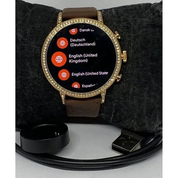 Fossil Gen 4 Authentic Digital Dial Smart Watch Custom Band FTW6011 LT432