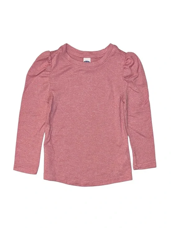 OLD NAVY Toddler Girl Pink Long Sleeve Shirt 2T