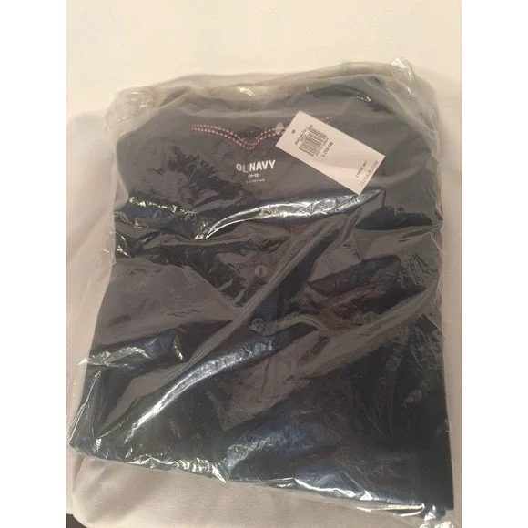 Old Navy Girls 3 Piece Set Short Sleeve Polo Tops Size L 10 12 Navy‎ Blue