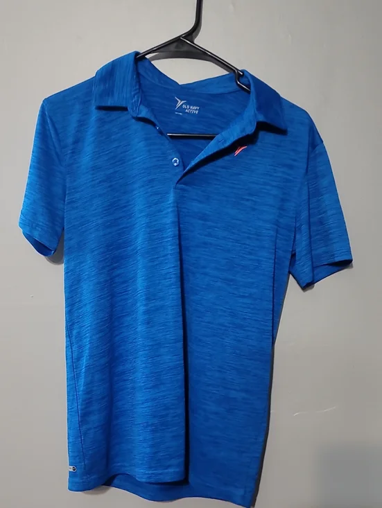 Old Navy Boys Royal Blue Active Polo