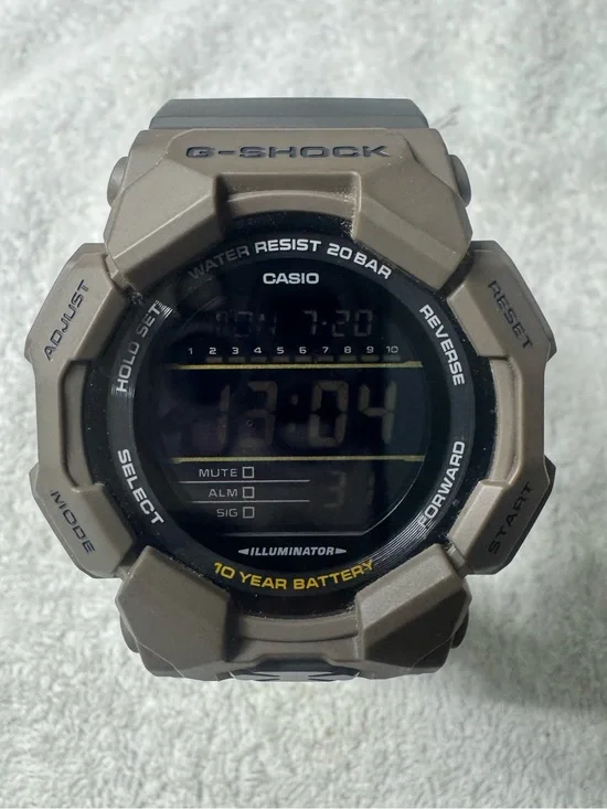 Casio G-Shock Digital Watch - Brown and Black