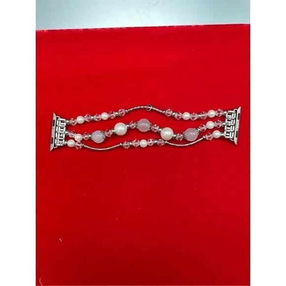 Beaded Watch Band Compatible with Apple / 38mm 40mm 41mm Smart Watch