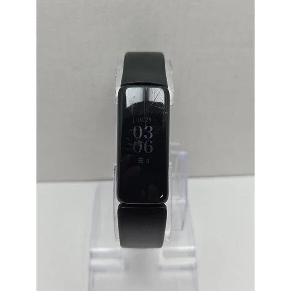 Fitbit Inspire 2 Fitness Tracker Black Heart Rate Monitor Tested W/ Charger