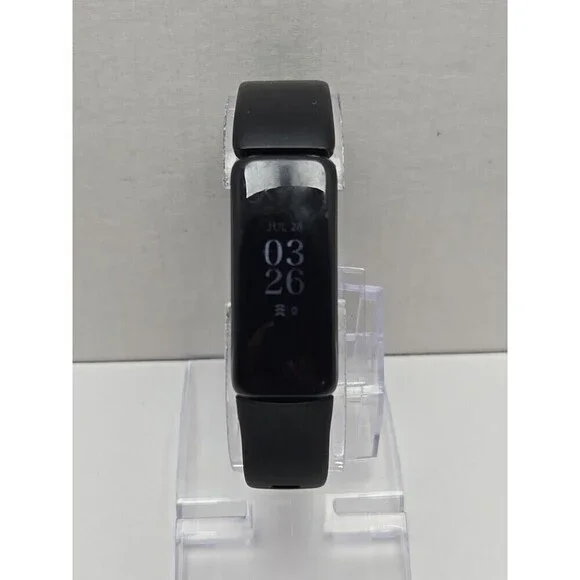 Fitbit Inspire 2 Fitness Tracker Black Heart Rate Monitor Tested No Charger