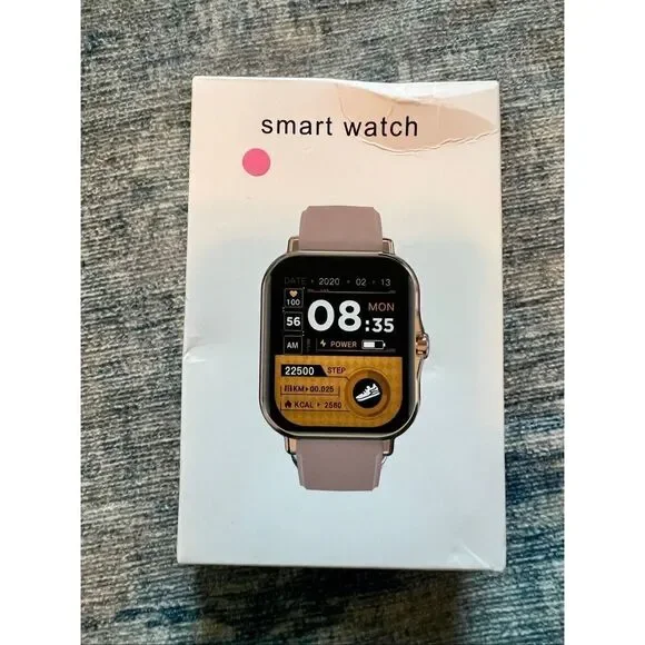 NIB! LAXASFIT Pink Smart Watch
