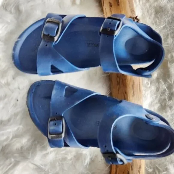 Birkenstocks rio Eva blue