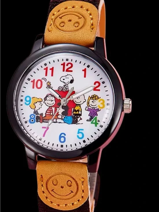 Cartoon Analog Wrist Watch - Brown lowest I can go.
