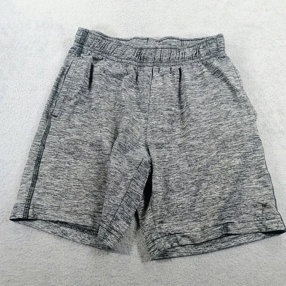 Old Navy Boys Go-Dry Active Shorts Gray Space Dye Size M 8 Athletic Gym