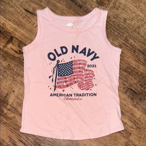 Old Navy Kids Pink Tank Top