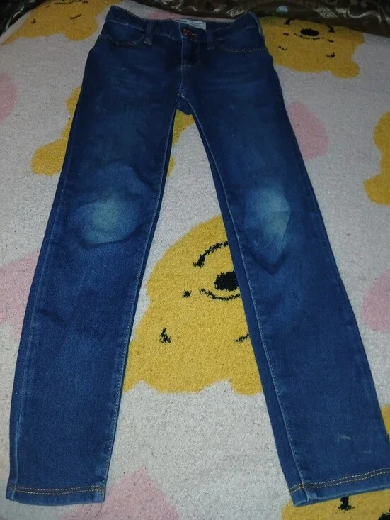Pre-loved Classic Girls Dark Blue Slim Jeans