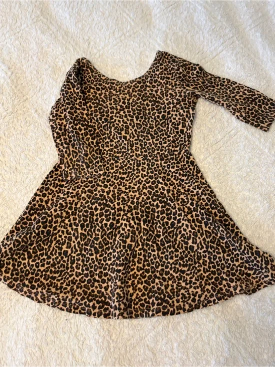 Old Navy Leopard PrintDress - Black & Brown