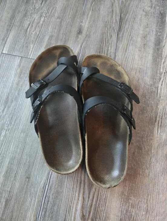 Black Birkenstocks
