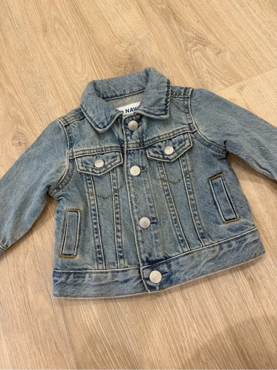 Old Navy Kids Blue Denim Trucker Jacket
