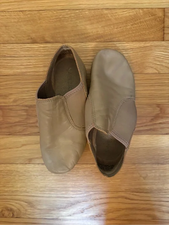 Capezio Tan Kids Jazz Shoes