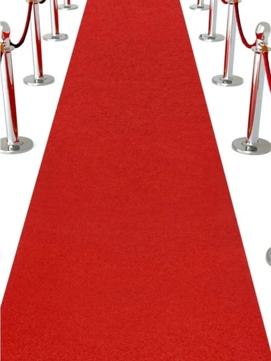 Red Velvet Event Runner Carpet