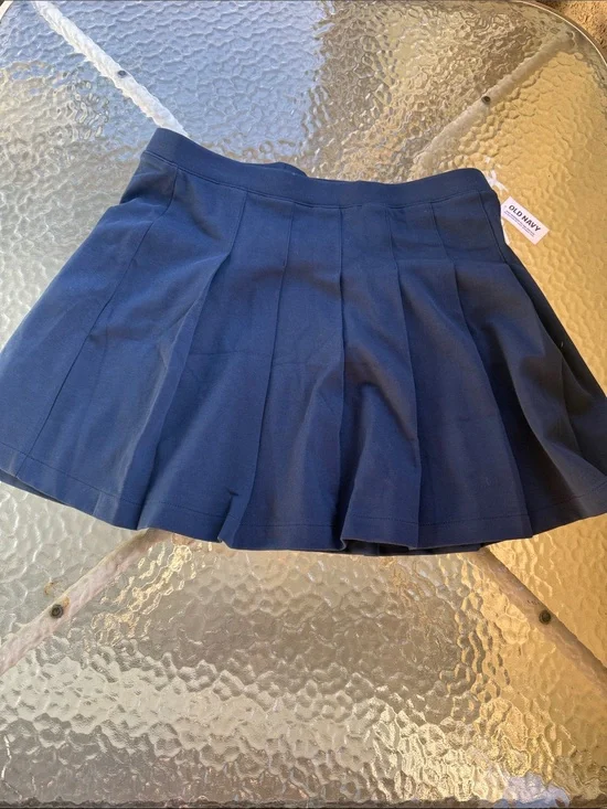 Old Navy School Uniform Ponte-Knit Pleated Skort for Girls