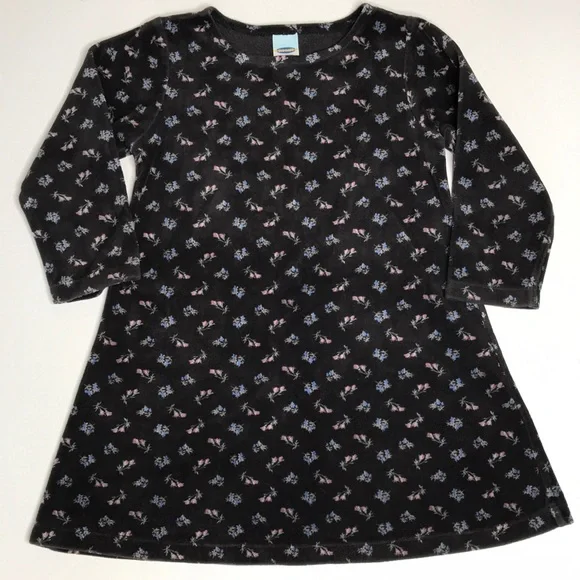 Old Navy Toddlers Floral Print Dress 3T Velvety Soft