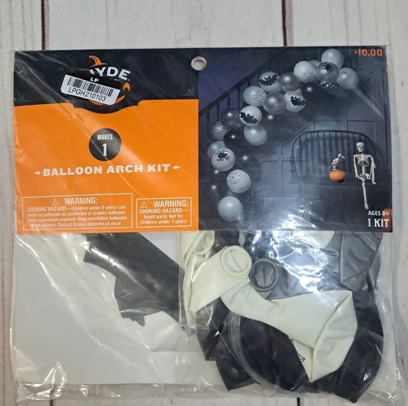 Halloween Balloon Arch Kit Bats And Spider