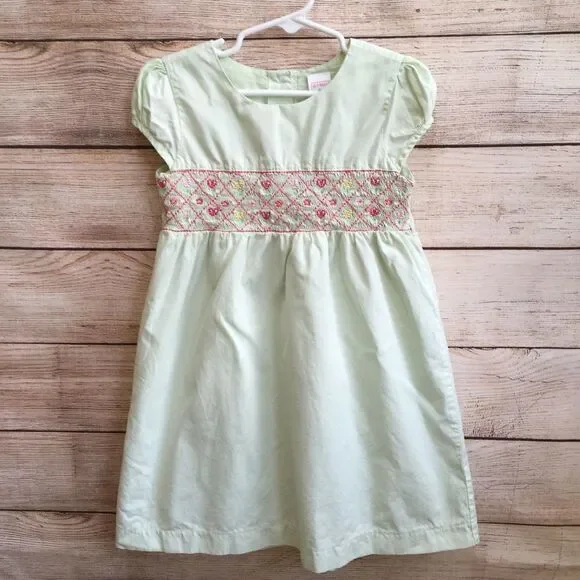 OLD NAVY‎ SMOCKED DRESS IN MINT GREEN