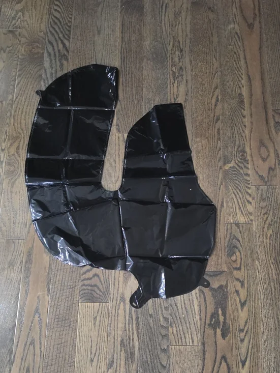 New Black Foil Balloons (Deflated)