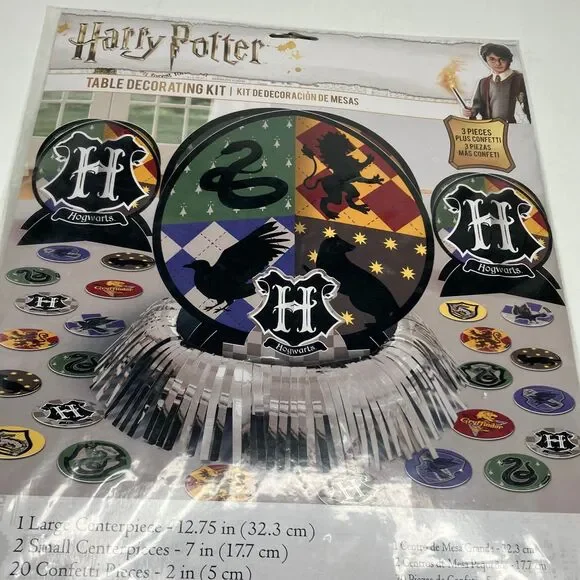 HARRY POTTER Mascots TABLE DECORATING KIT (23pc) ~ Birthday Party Supplies