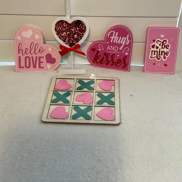 Heart and Love Party Decor Set