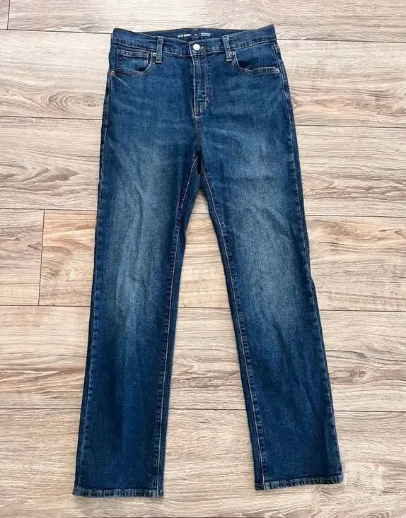 Old Navy  Straight Leg Built-In Flex Jeans Size 18 Boys