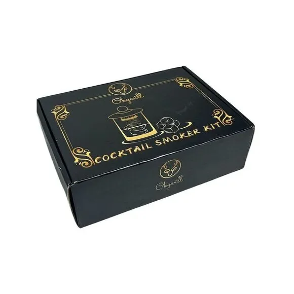 Okywill Cocktail Smoker Kit‎ with 4 Wood Chip Flavors & Instructions
