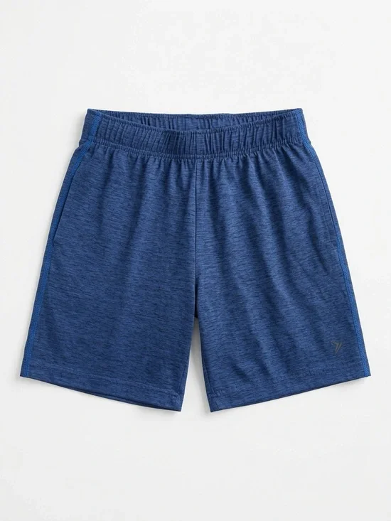 🟢3/$15 💙 Old Navy Active Boys M (8) Space Blue Go-Dry Athletic Shorts