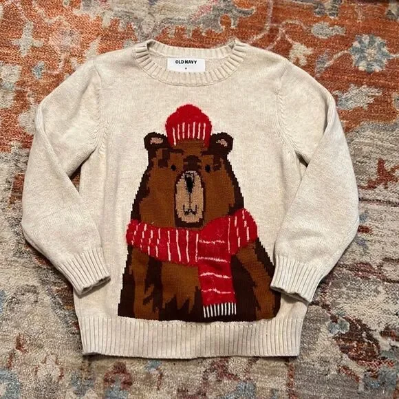Toddler Old Navy Bear Sweater
