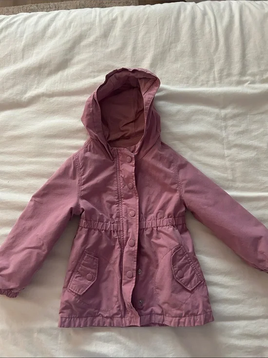 Old Navy Mauve Hooded Girls' Lightweight Jacket