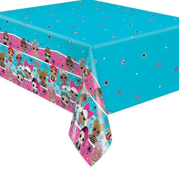 LOL Surprise Tablecloth Birthday Party Supplies LOL Tablecover Rectangle