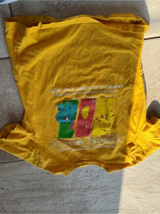 Old Navy Yellow Graphic Tee