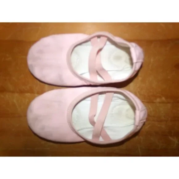 Pre-Owned Dance Ballet Shoes Generic Kids 11M Leather Full Sole