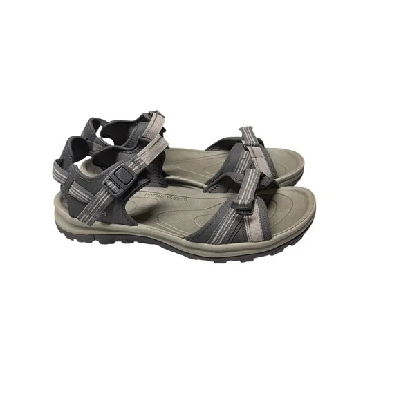 Keen Terradora Il Sandal Women 11 Open Toe Grey Pink Hiking Sport Straps 1022448