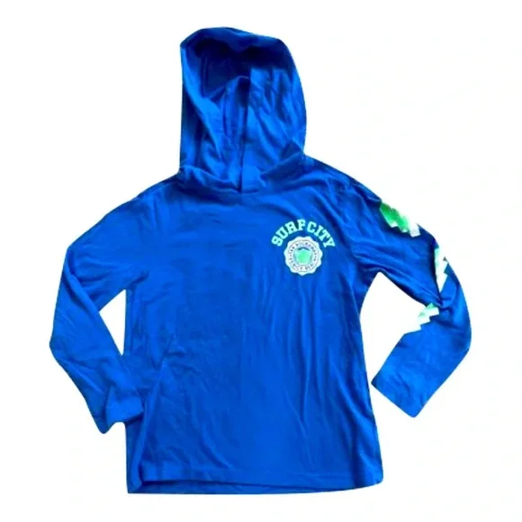 Hooded tee boys size 6