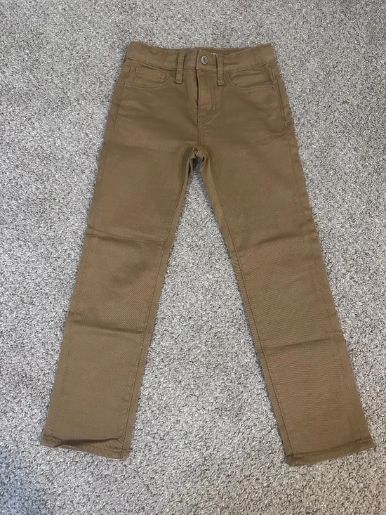 Boys Size 7 Old Navy Brown 360 Stretch Pants