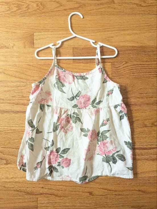 Old Navy Floral Spaghetti Strap Tank, M (8)