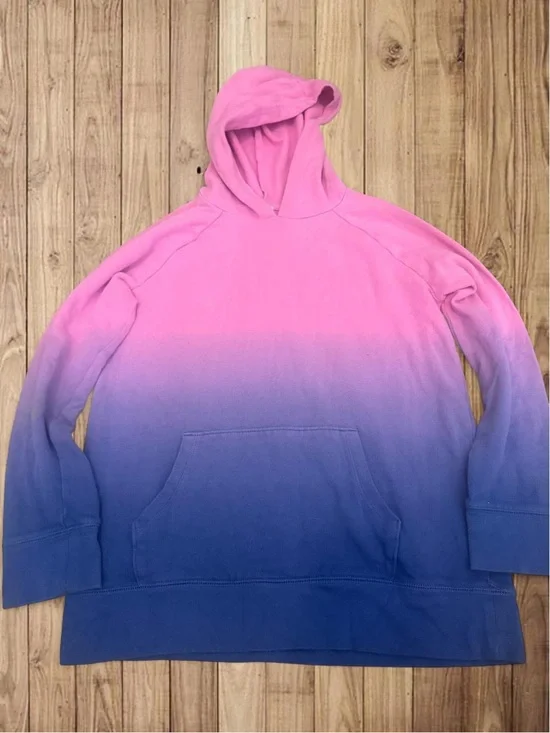 ombré hoodie