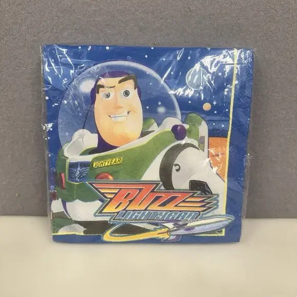 Buzz Lightyear Party Napkins Toy Story And Beyond Hallmark Vtg