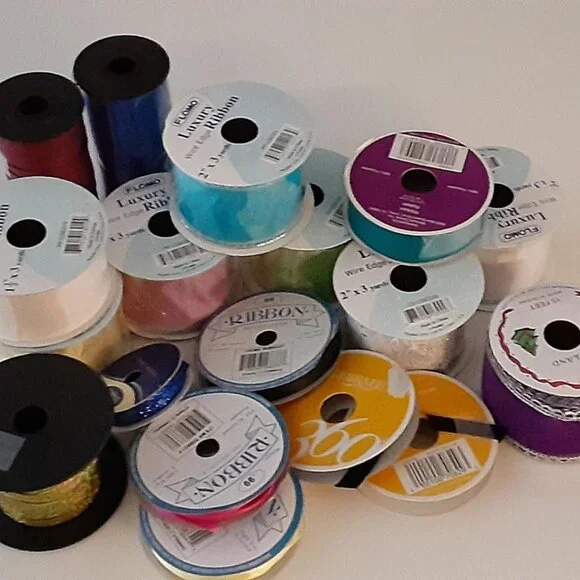 a ton of Fancy RIBBONS