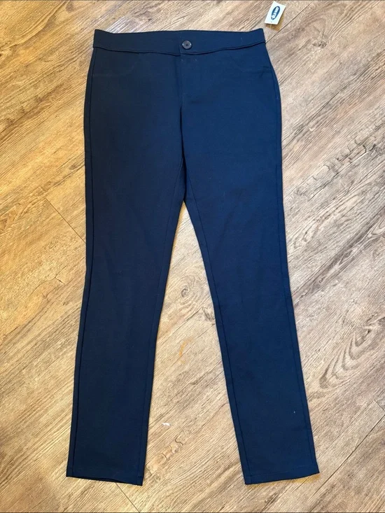 Old Navy Girls' Navy Skinny Ponte Pants