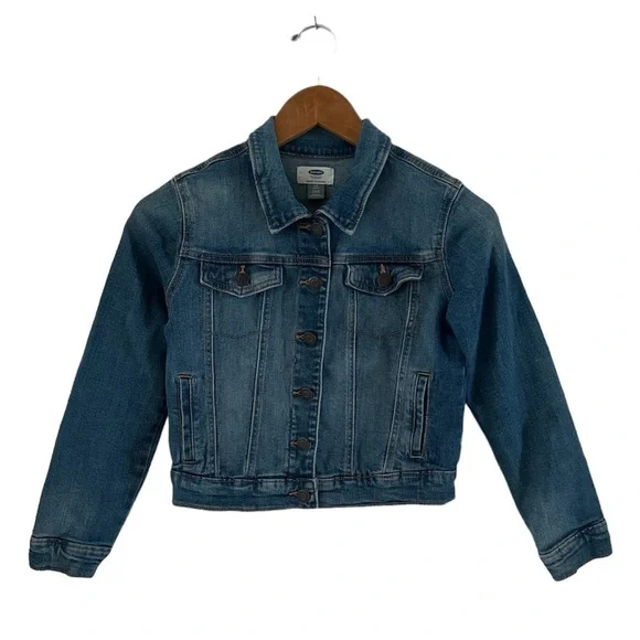 Old Navy FA 2017 Collection Denim Trucker Jacket Size L/G (10-12)