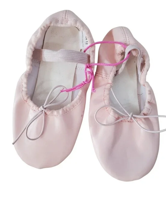 Light Pink Ballet Slippers - Soft Style Size 12