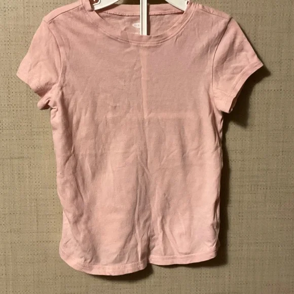 Old Navy Pink Short Sleeve Kids Tee