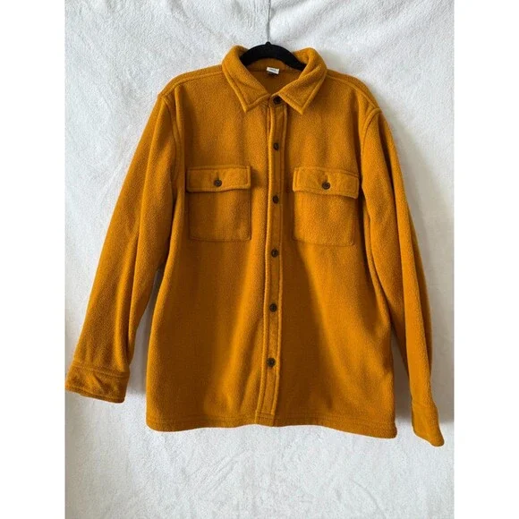 Youth Boy's OLD NAVY Button-Up Fleece Shirt - Size 10/12