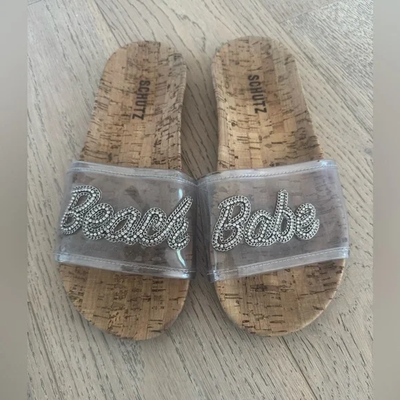 Schultz Beach Babe Slide Sandal Size 8.5