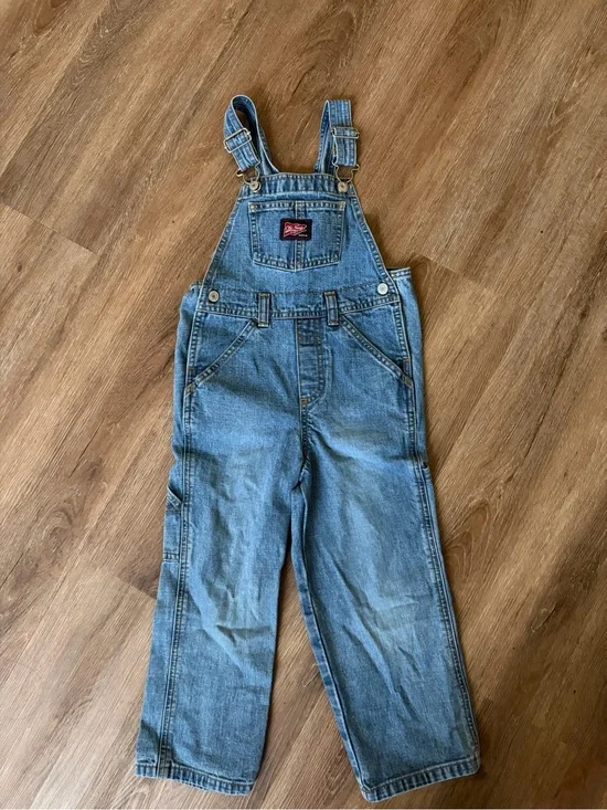 Old Navy Light Blue Denim Kids Overalls