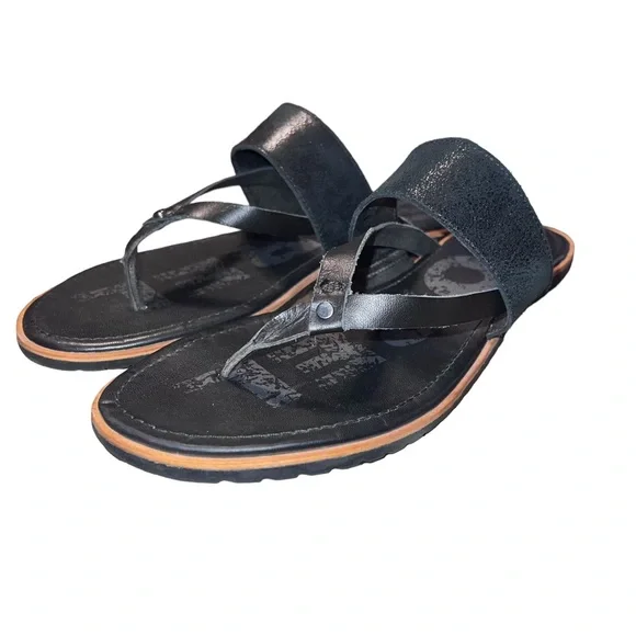 Sorel Ella Flip Black Sandals