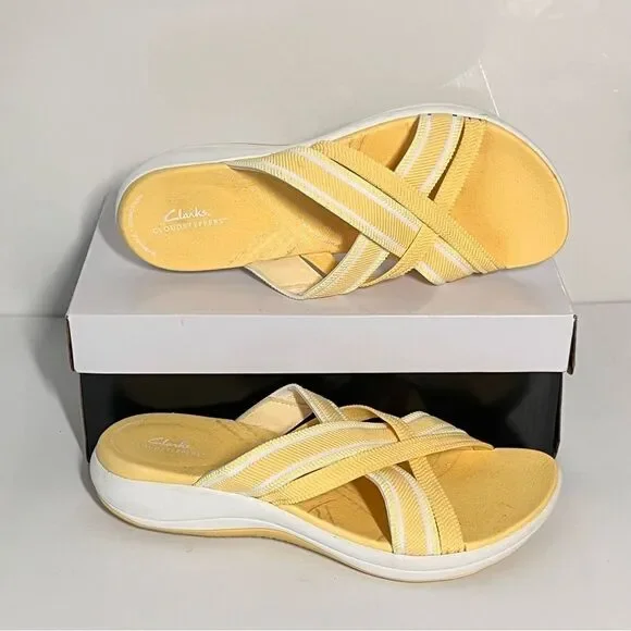 Clarks Cloudsteppers Mira Isle Sport Slide Sandals